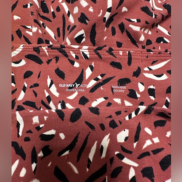 Old Navy - Activewear High Rise Skort - Terracotta Printed - Large - Picture 4 of 4